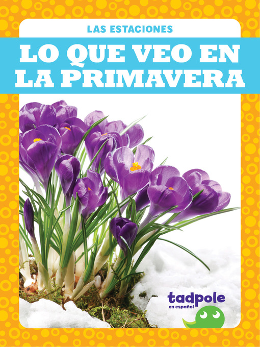 Title details for Lo que veo en la primavera (What I See in Spring) by Danielle J. Jacks - Available